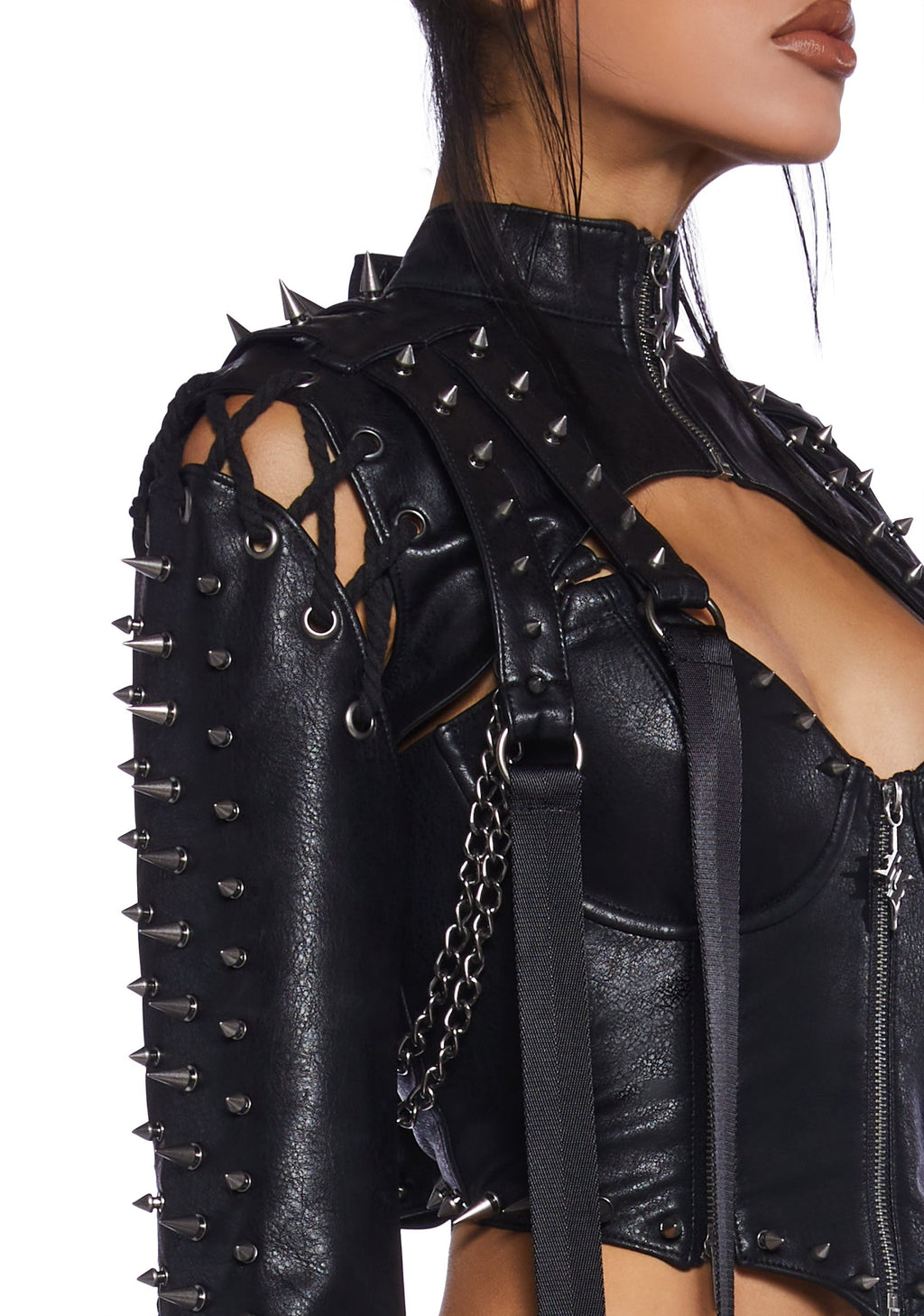 Downbeat Spiked Shrug