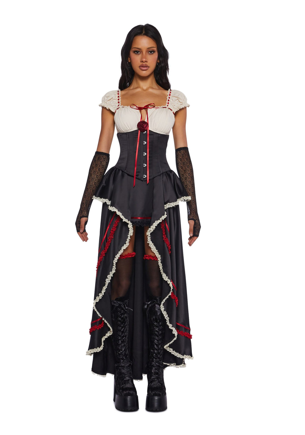 Wild West Comic Maiden Premium Costume Set