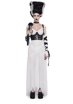 Reanimated Bride Premium Costume And Wig Set