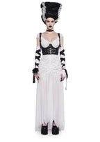 Reanimated Bride Premium Costume And Wig Set