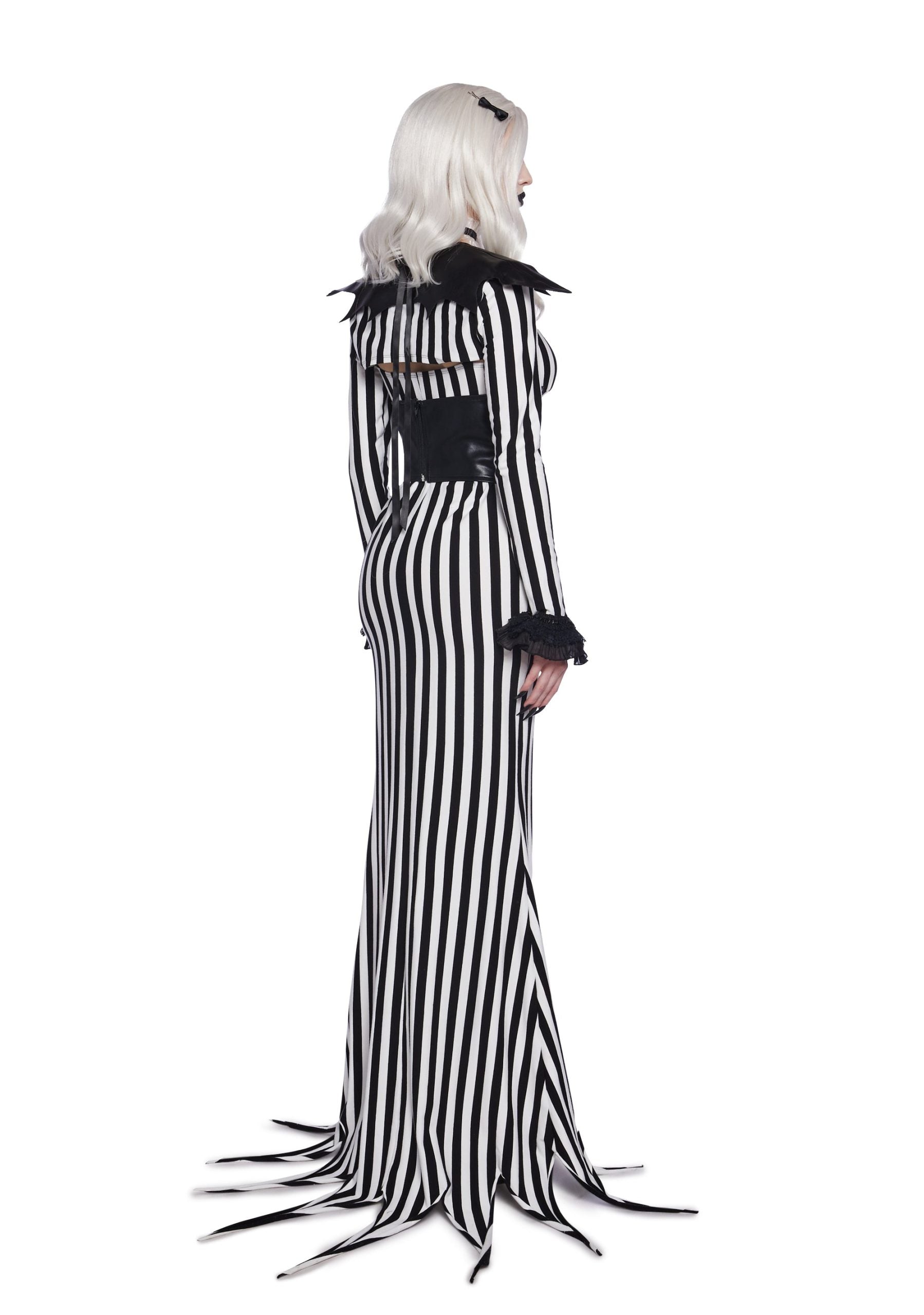 Nightmare Pumpkin King Premium Costume And Wig Set