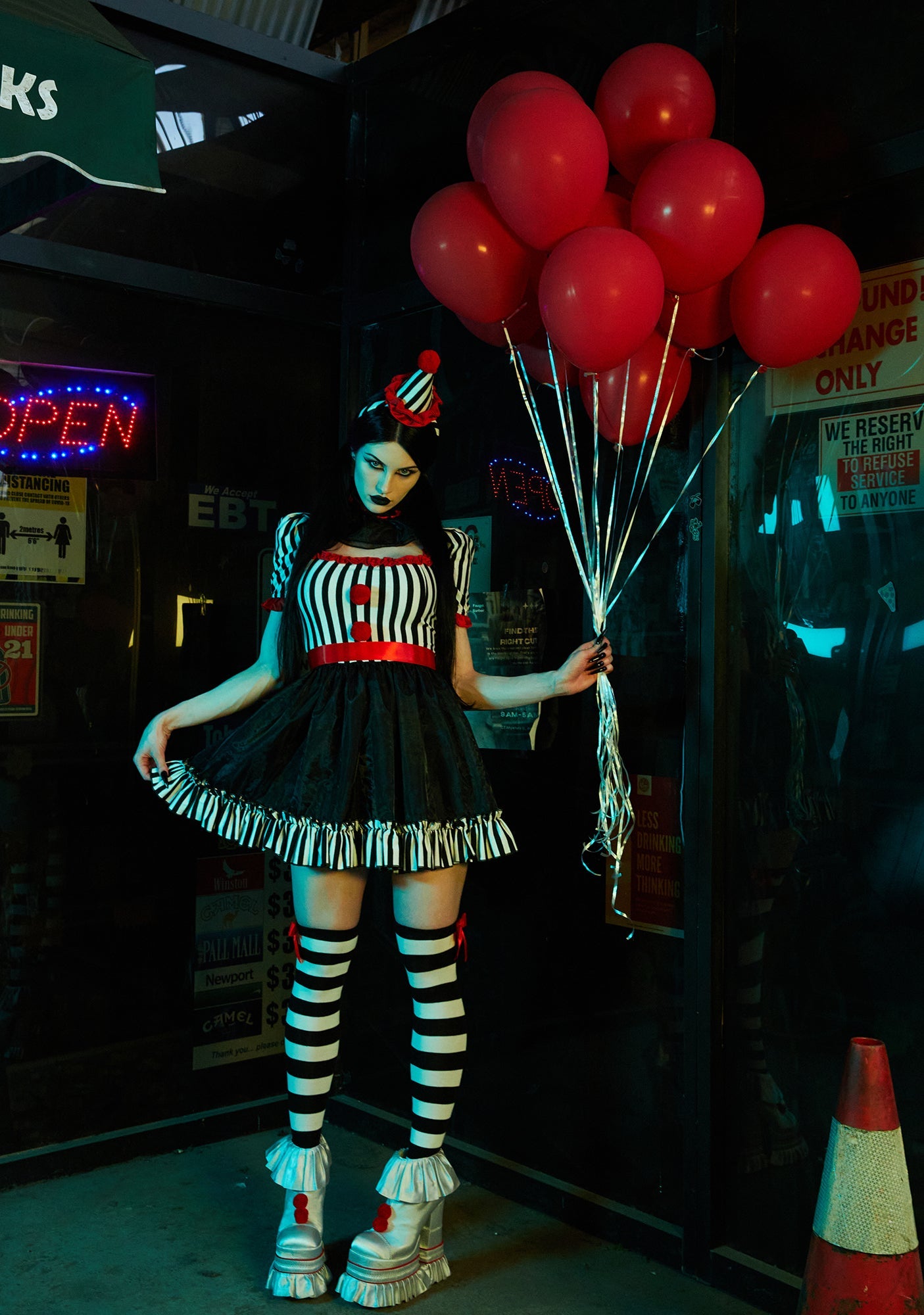 Carnival Clown Costume Set