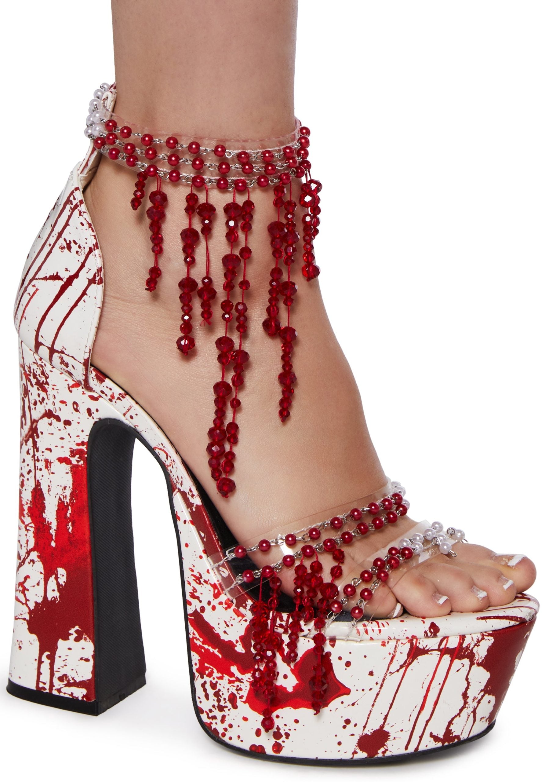 Holy Revelation Platform Heels – Scream Queen