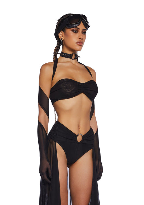 Celestial Haze Wrap Top