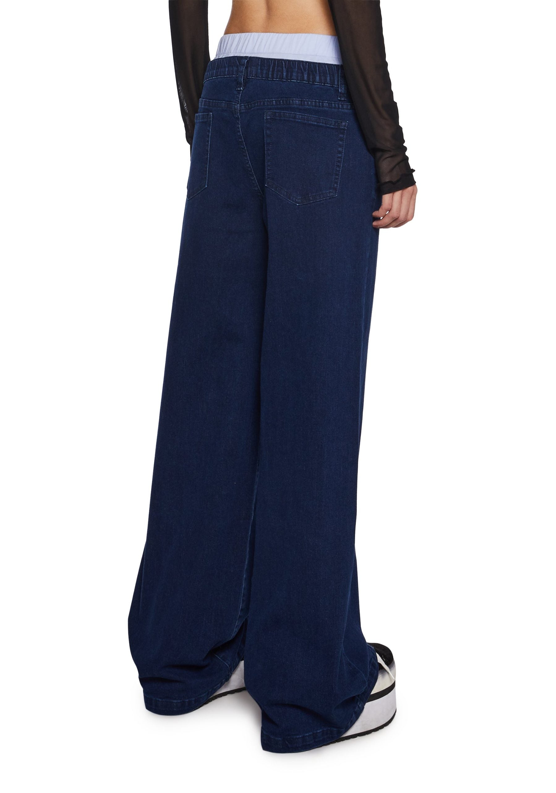 It’s So Over Boxer Wide Leg Jeans