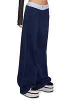 It’s So Over Boxer Wide Leg Jeans