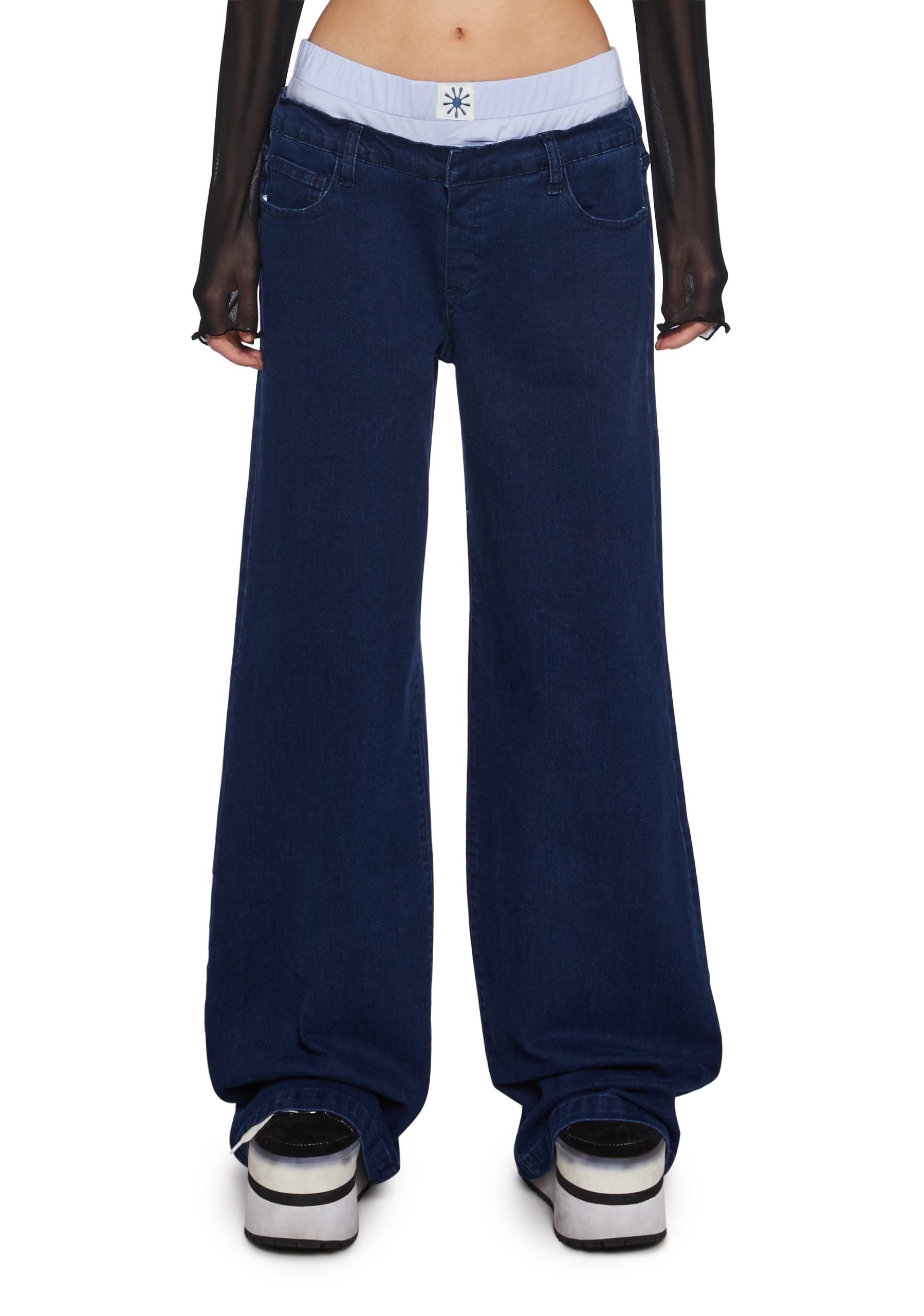 It’s So Over Boxer Wide Leg Jeans