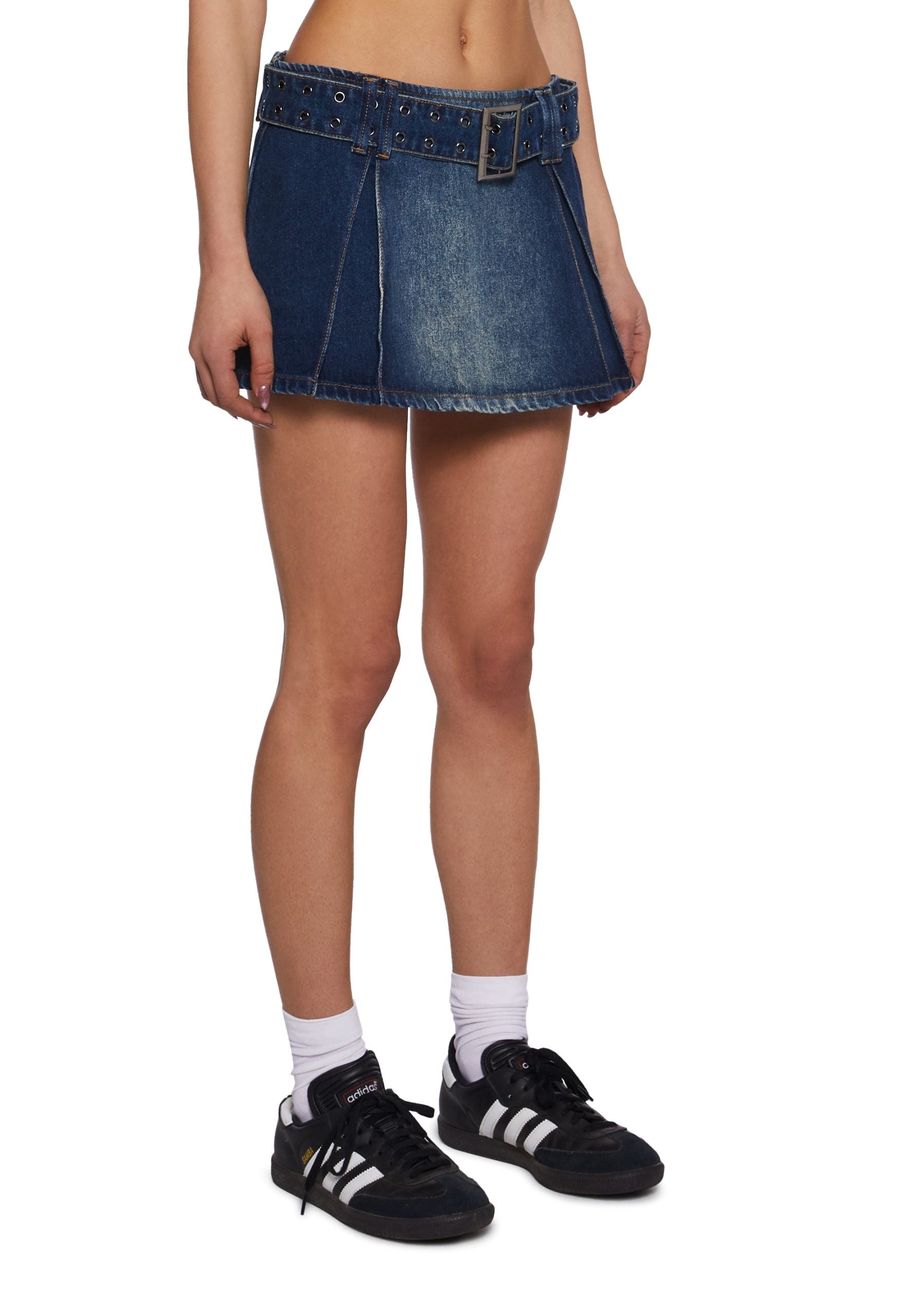 Margie Pleated Mini Skirt