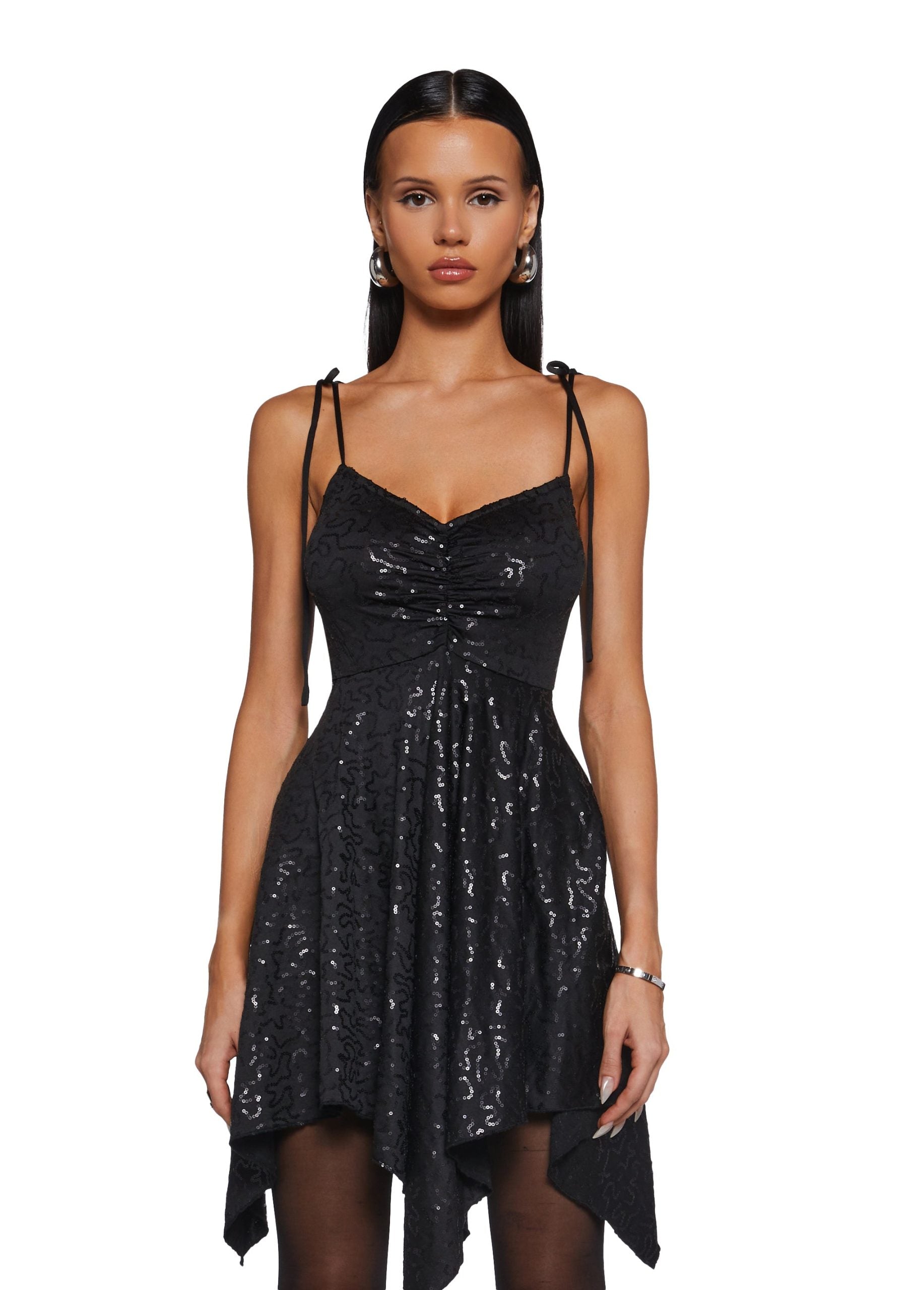 Keep Shining Mini Dress – Sequin
