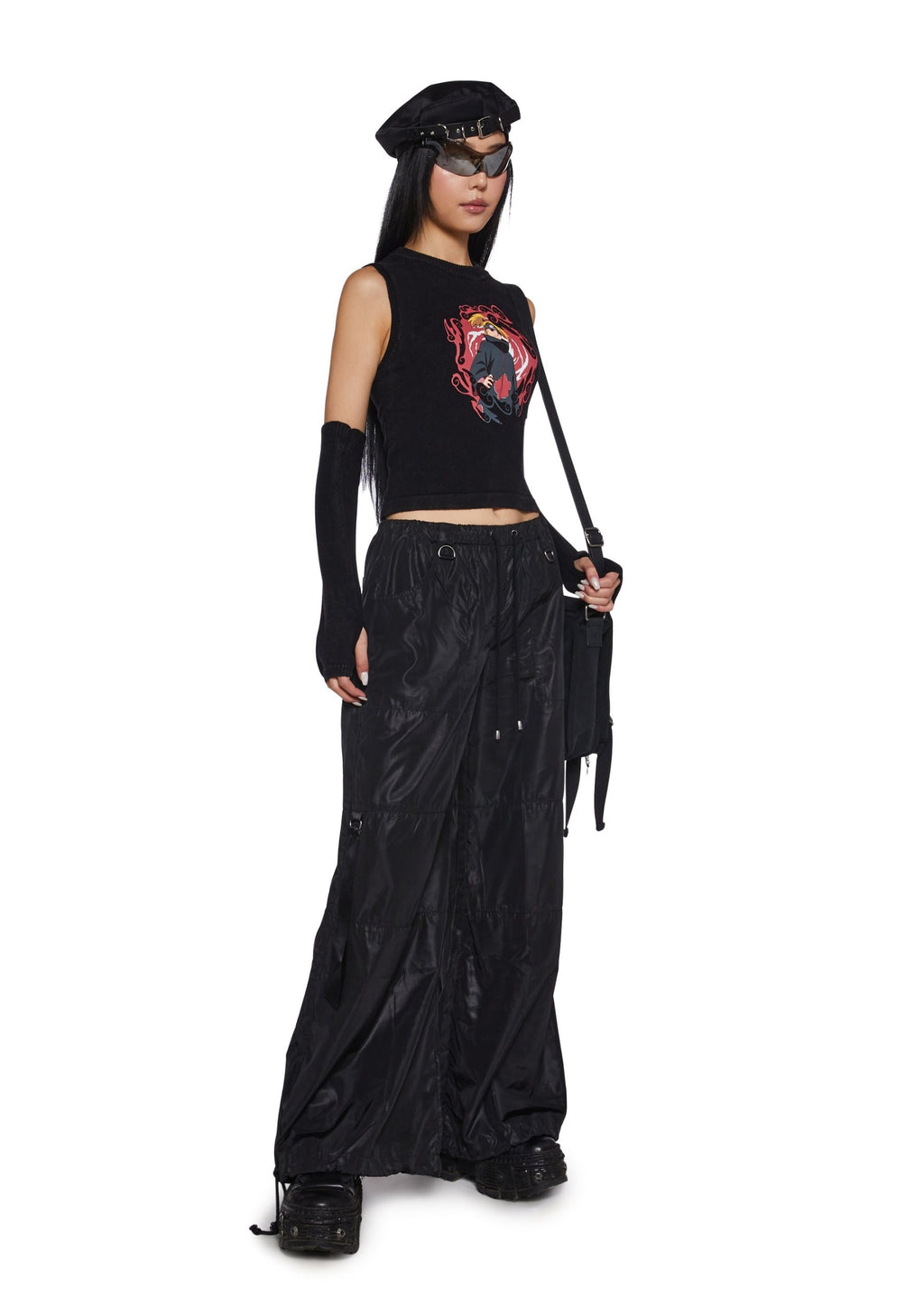 Explosive Art Top And Arm Warmers Set