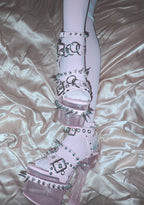 Romantic Misfit Platform Heels – Pink