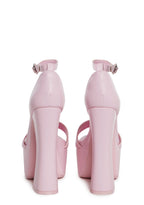 Holy Revelation Pure Platform Heels – Pink