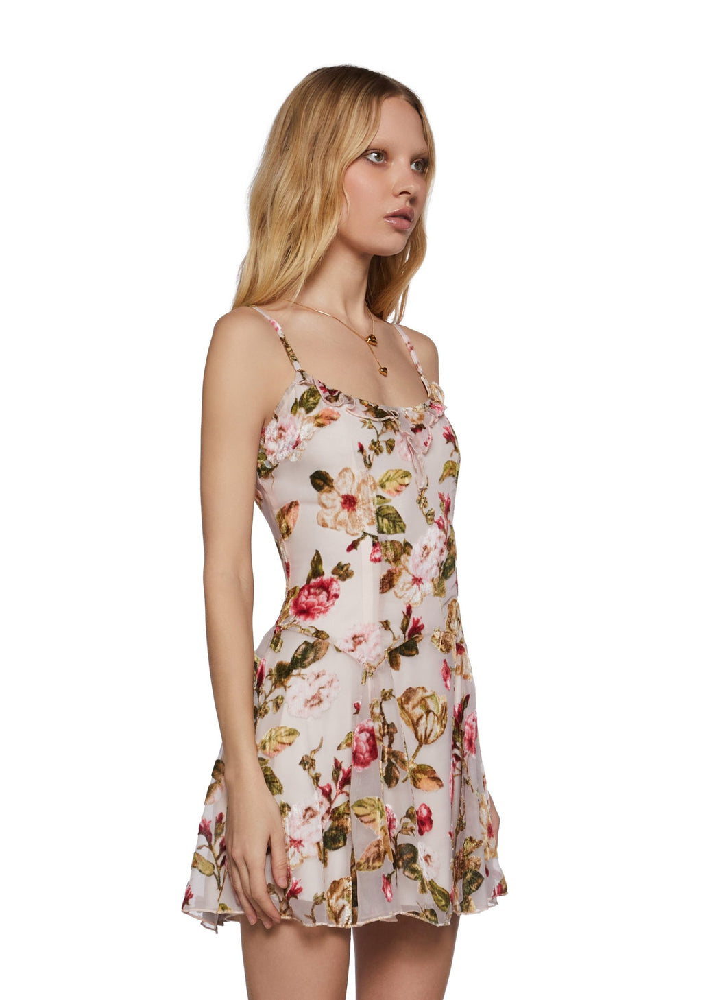 Love Vigilante Velvet Dress