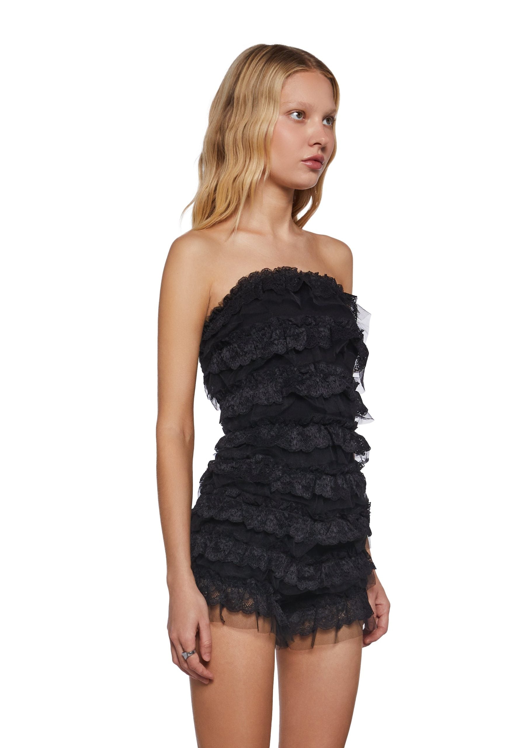 A Novel Romance Lace Romper
