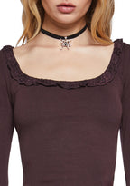 Reading Rhythms Long Sleeve Top