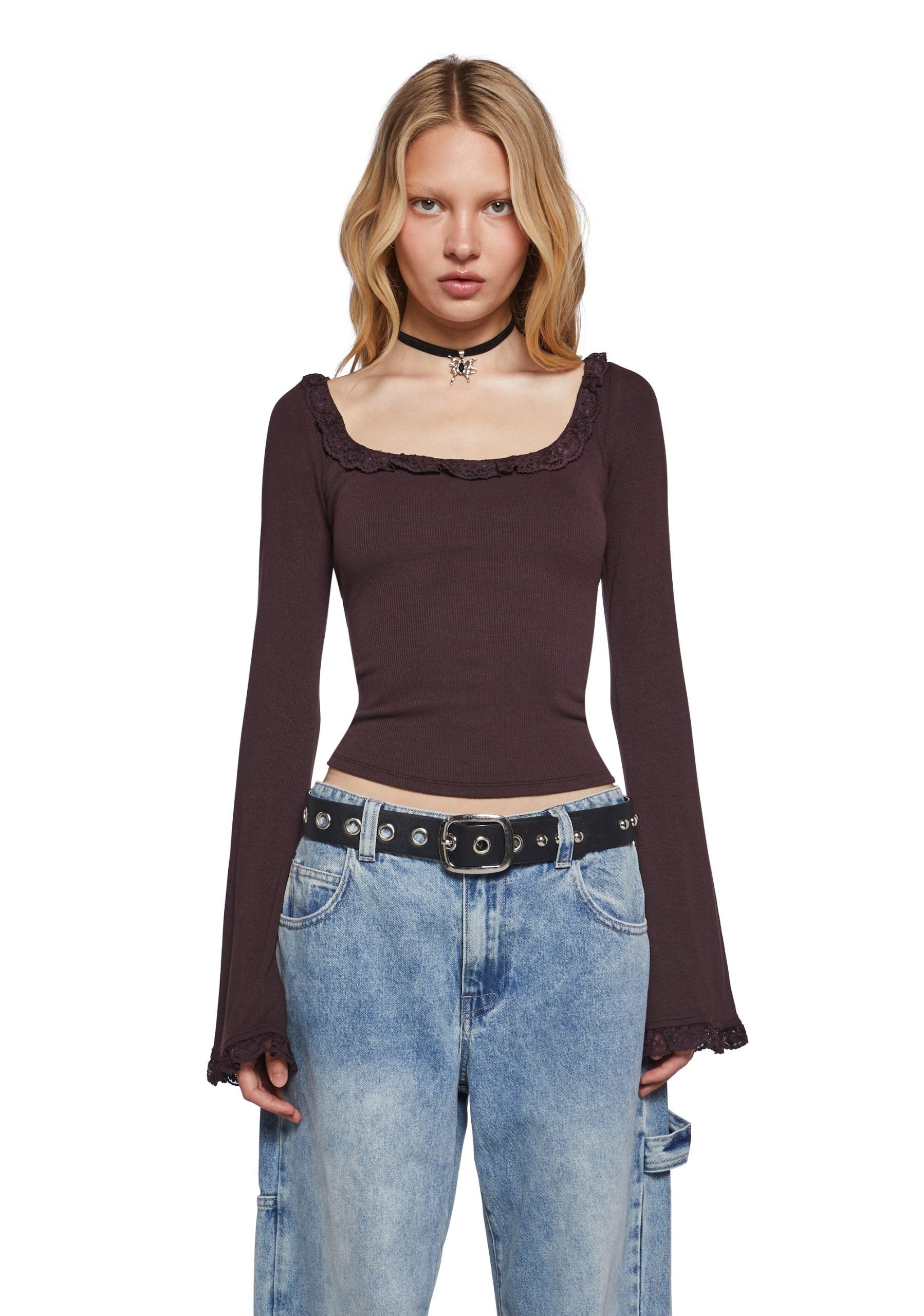 Reading Rhythms Long Sleeve Top