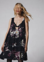 Get Over It Babydoll Dress – Floral