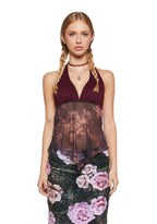 Slow Jams Halter Top