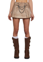 Prep School Rebel Mini Skirt