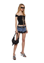 Mercedes Off The Shoulder Top