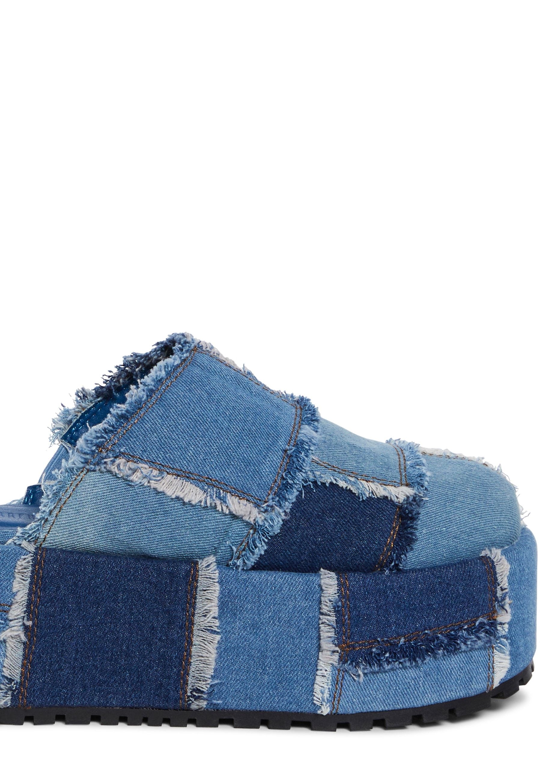 Gritty Rebel Platform Clogs