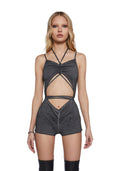 Chord Cut Out Romper