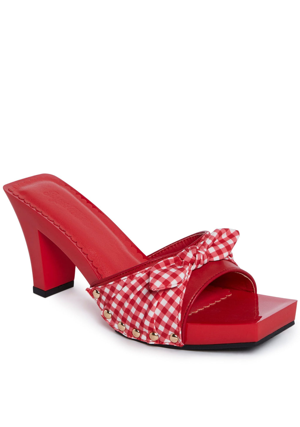 Bless Your Heart Heeled Sandals – Red