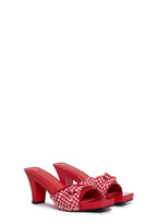 Bless Your Heart Heeled Sandals – Red