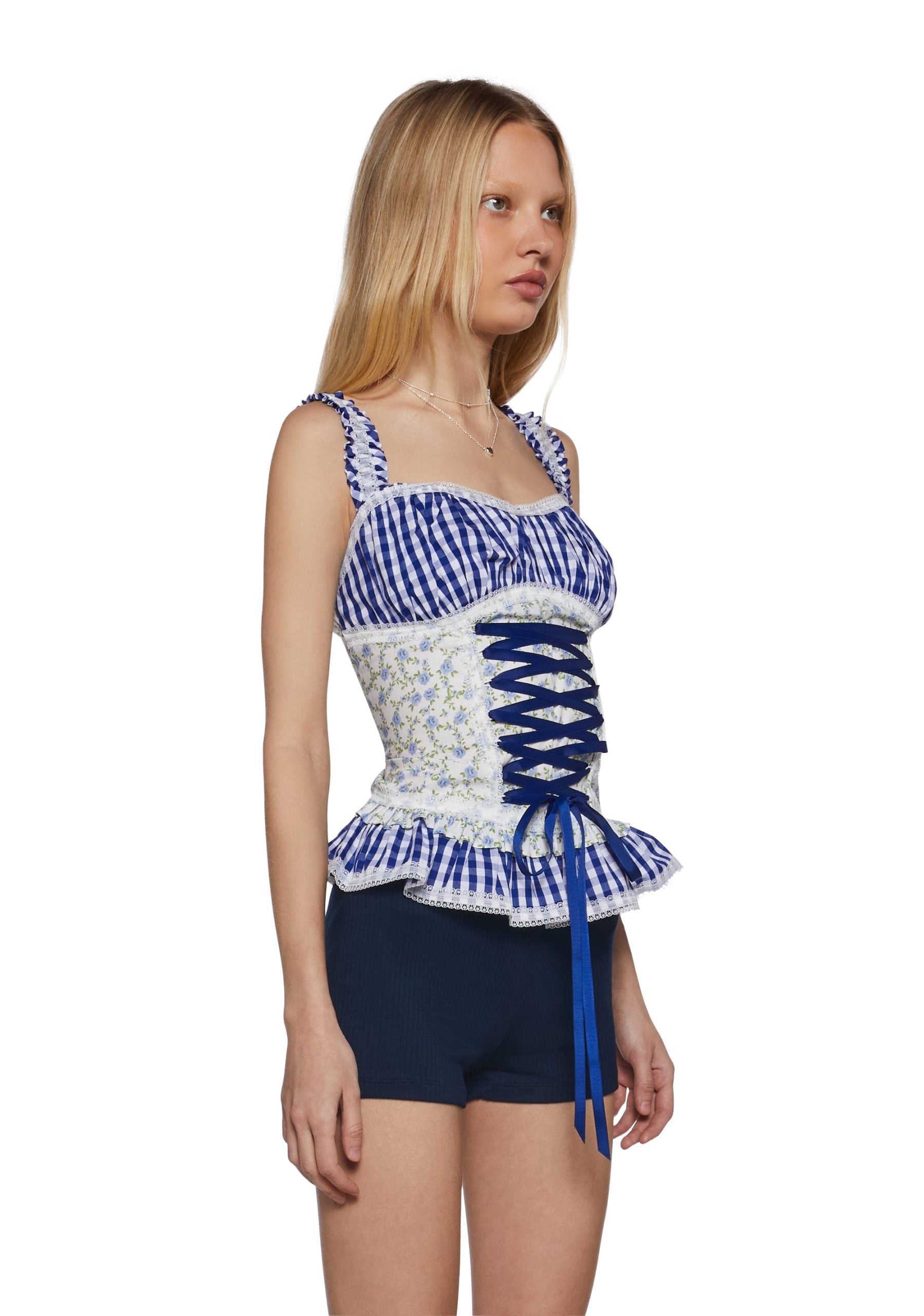 Blueberry Frolic Tank Top