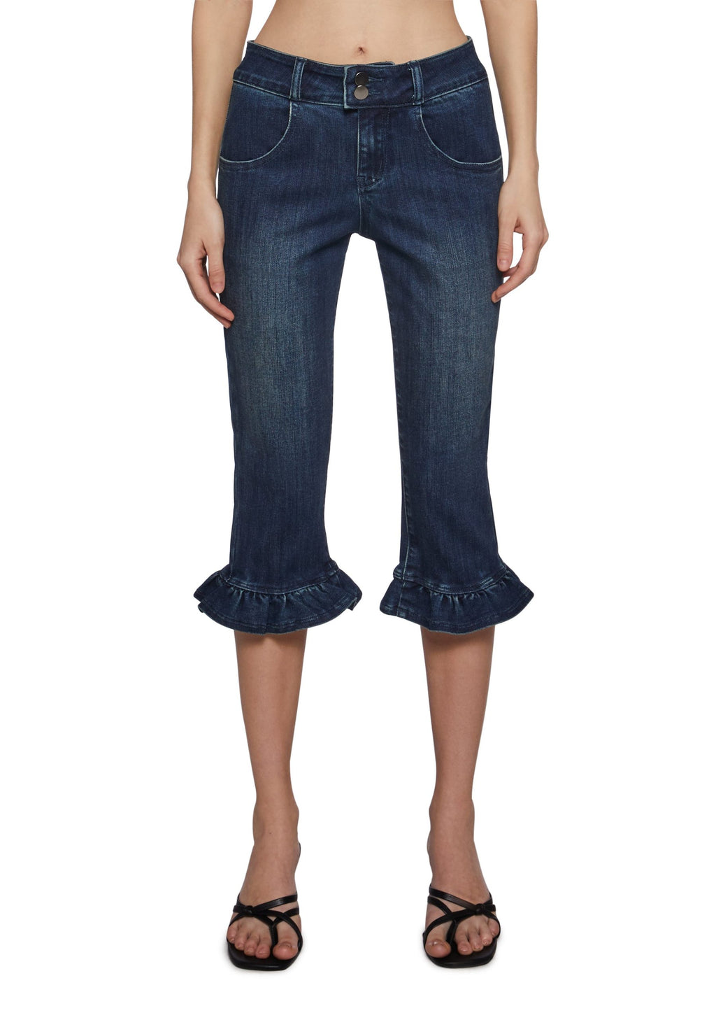Summer Nites Capri Denim Pants