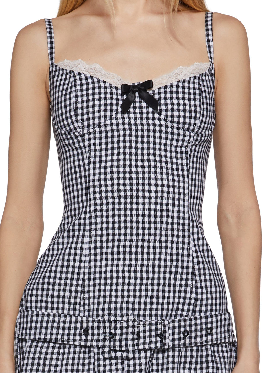 Love Spark Gingham Dress
