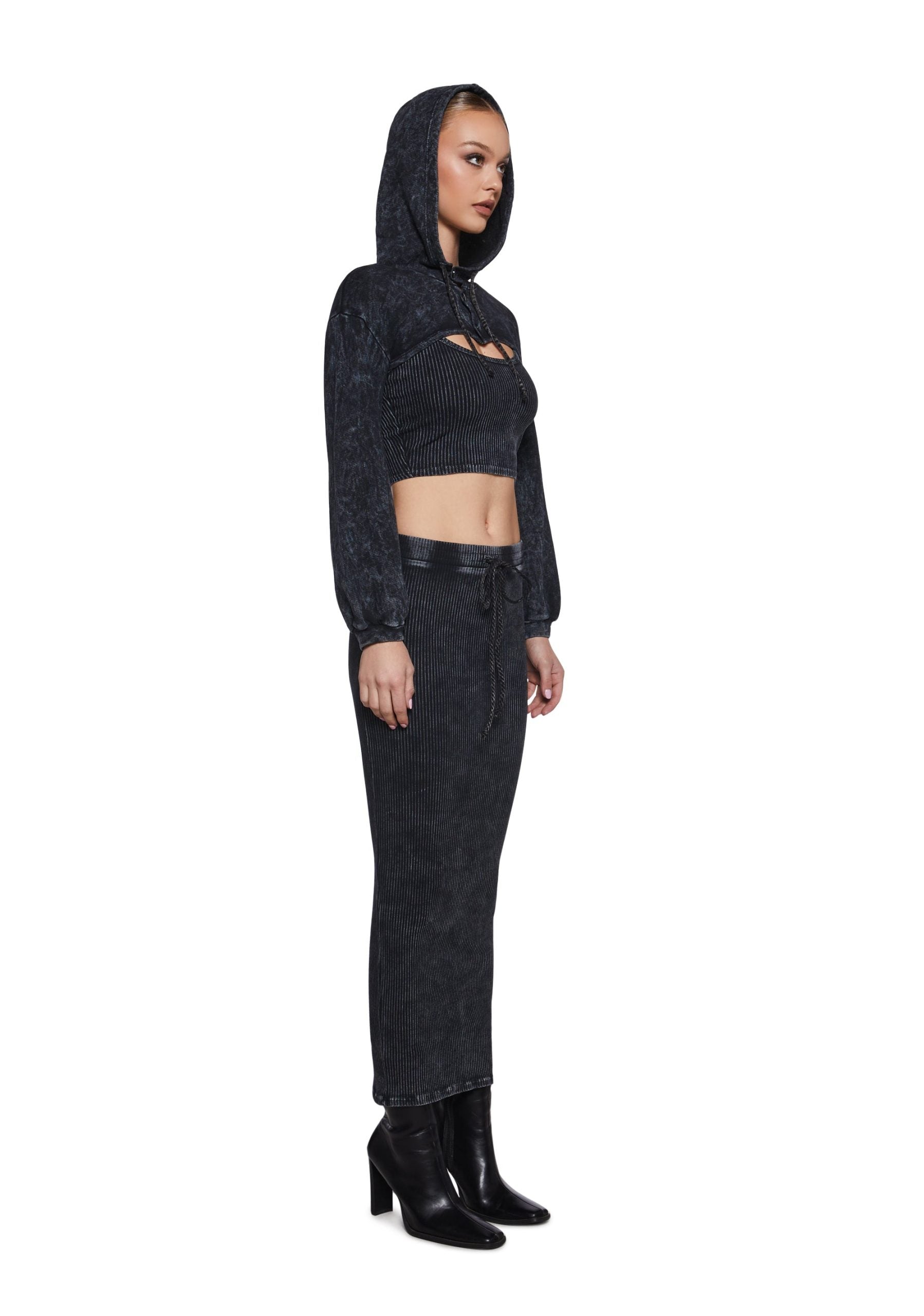 With The Beat Skirt Set