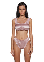 Seductive Vixen Lingerie Set – Pink