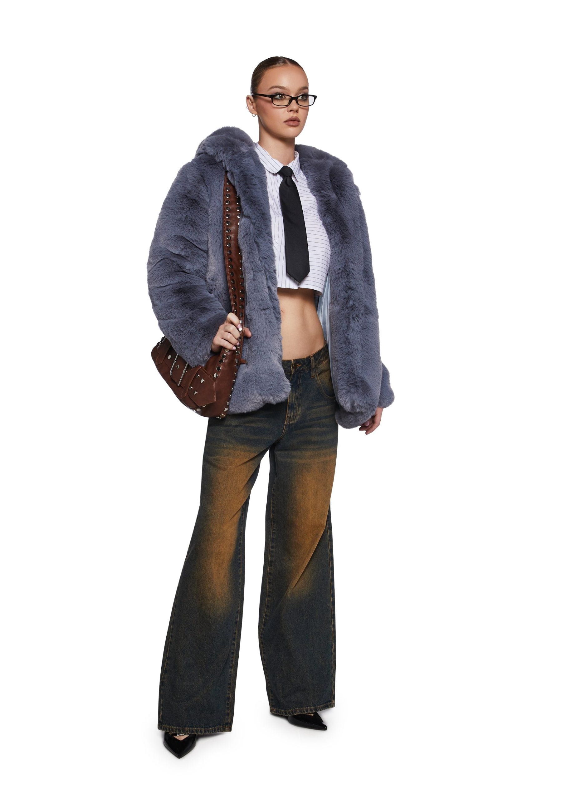 Wild Wintering Faux Fur Coat