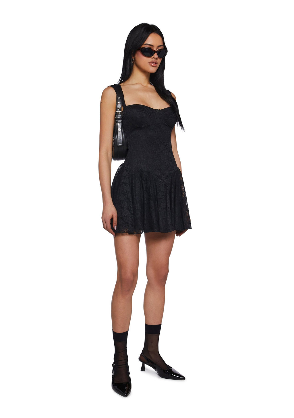 Perfect Date Mini Dress – Black
