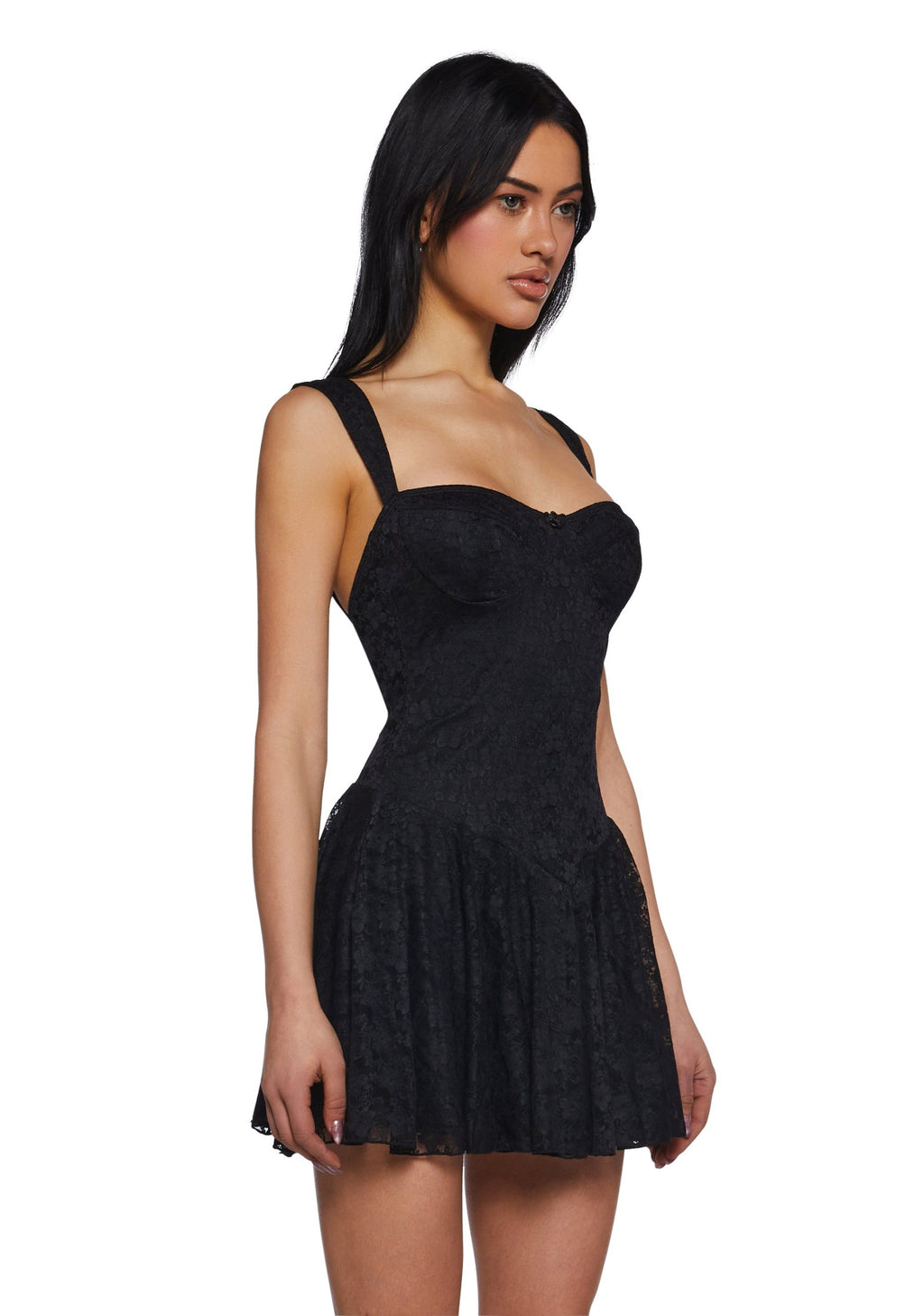 Perfect Date Mini Dress – Black