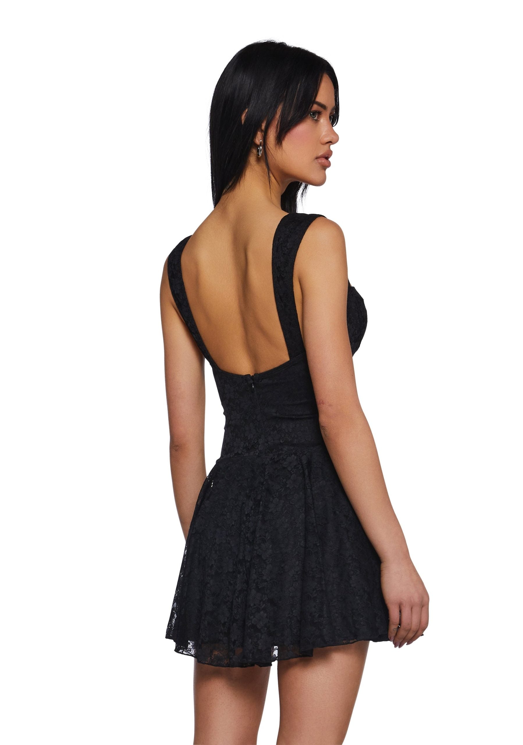 Perfect Date Mini Dress – Black