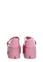 Playful Prelude Platform Mary Janes – Pink