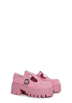 Playful Prelude Platform Mary Janes – Pink