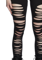 Crypt Creeper Shredded Leggings