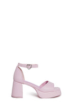Soft Waltz Platform Sandals – Pink