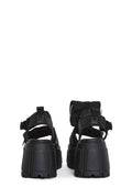 Utopia Platform Sandals – Black