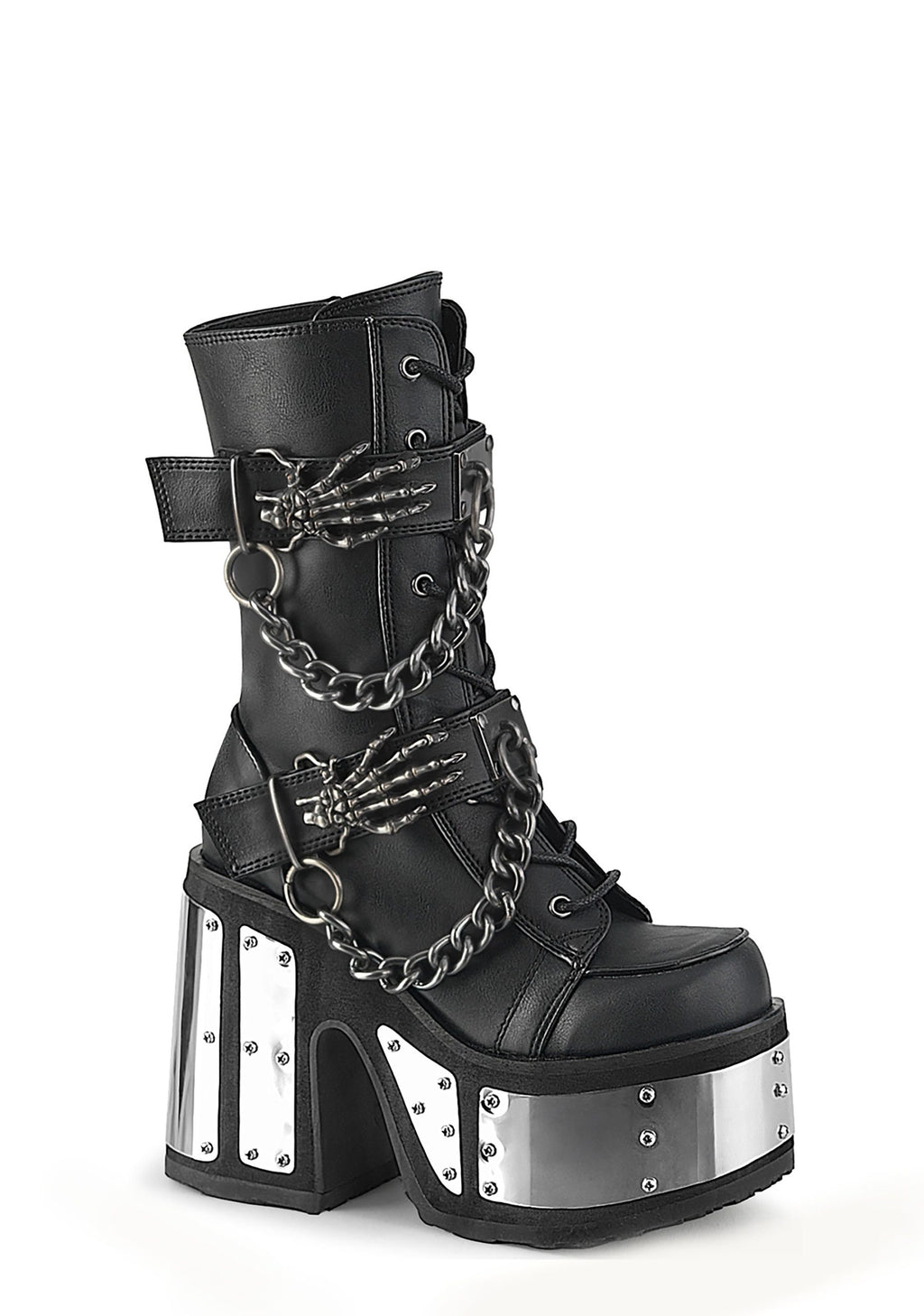 Camel-120 Platform Ankle Boots