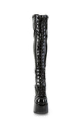 Camel-300 Platform Thigh High Boots