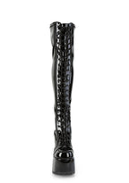 Camel-300 Platform Thigh High Boots