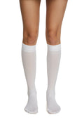 Walkin’ On Clouds Knee Highs – White