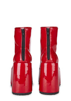 Camel-203 Platform Ankle Boots