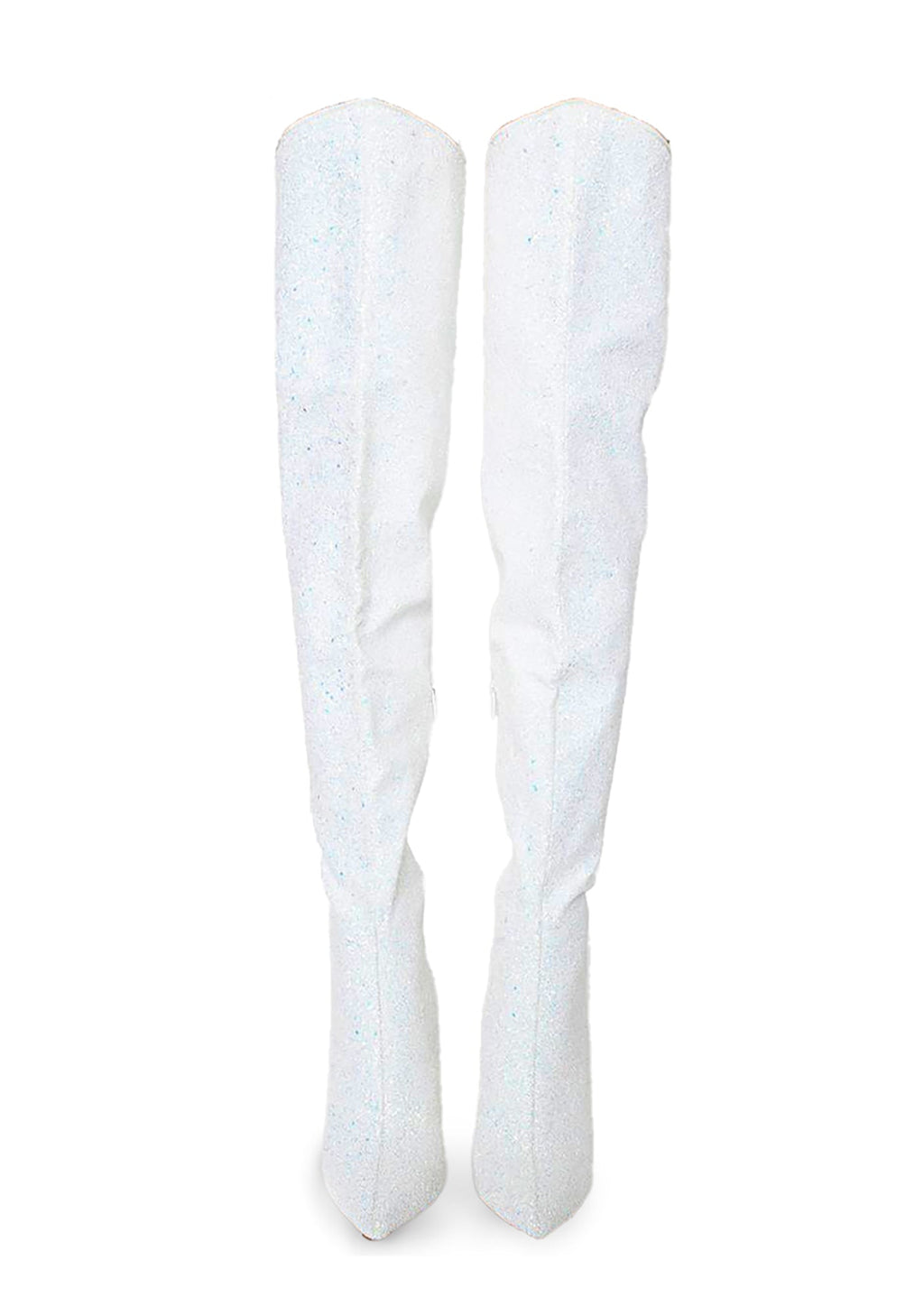 Courtly-3015 Glitter Thigh High Boots