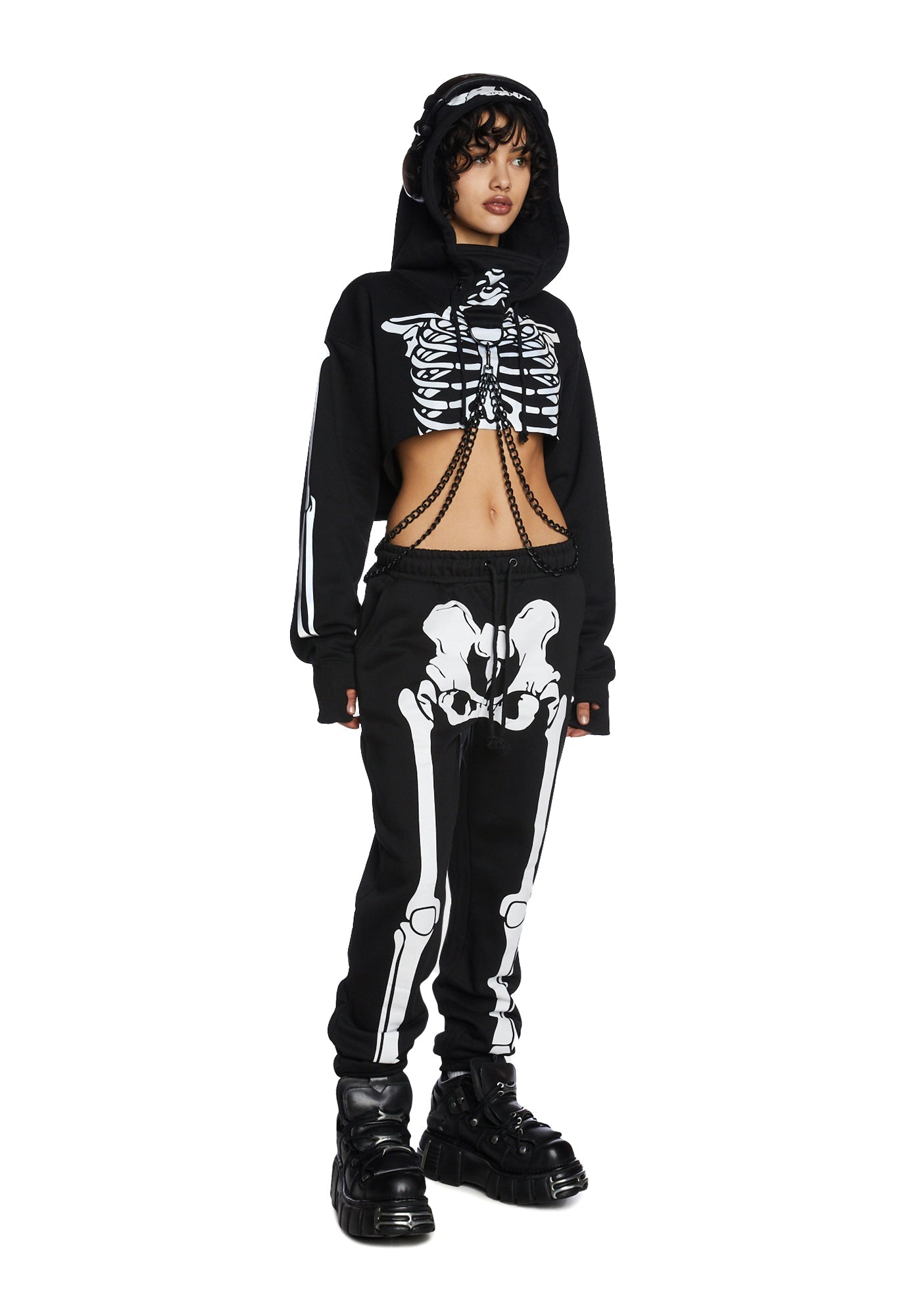 Wake The Dead Skeleton Joggers