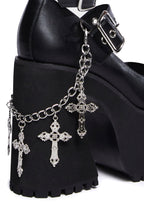 Damned If I Do Platform Mary Janes